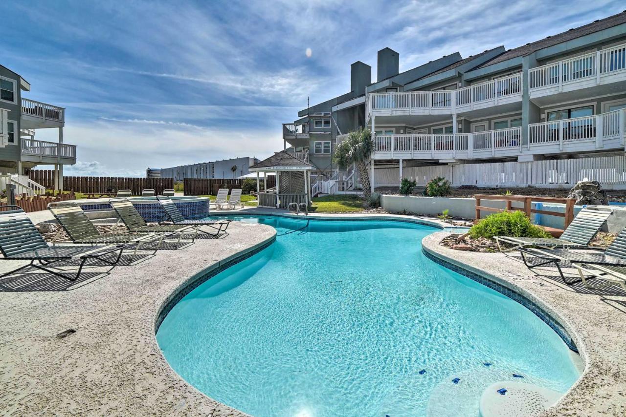 Port Aransas Condo With Outdoor Pool - Pets Welcome! Mustang Beach المظهر الخارجي الصورة